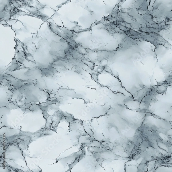 Fototapeta Marble texture abstract pattern natural stone surface background luxury white elegant wallpaper clean modern interior