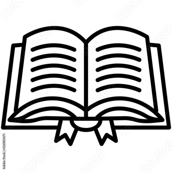 Fototapeta Learning Achievement Vector Icon