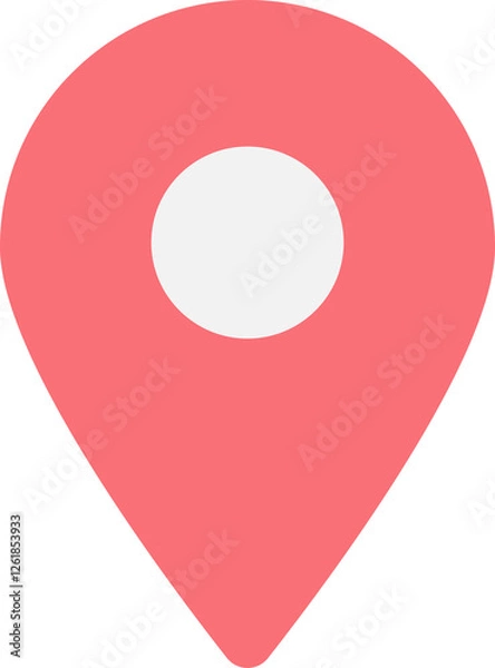 Fototapeta Location Pin Address