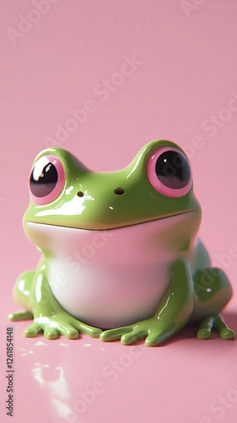 Obraz 3D Frog