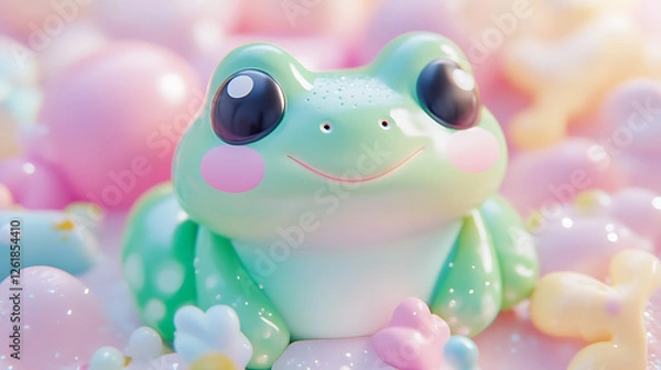 Obraz 3D Frog