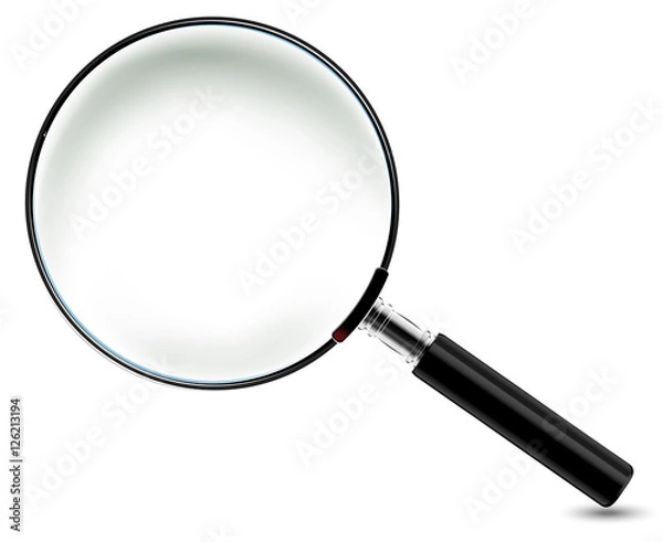 Fototapeta cute magnifying glass for you design