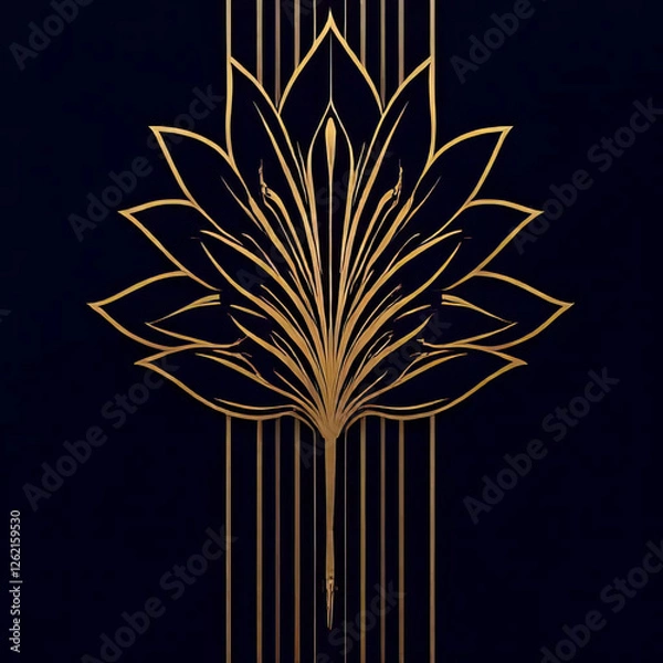 Obraz abstract background with stars