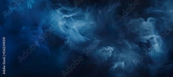 Obraz Abstract Blue Fog
