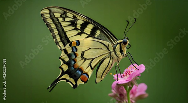 Fototapeta Swallowtail Butterfly Macro Photography