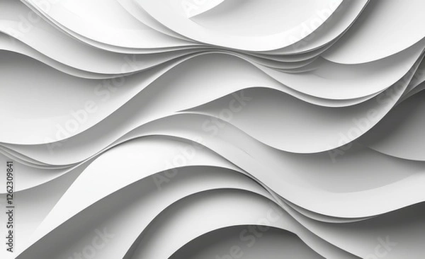 Fototapeta Graphical depiction: Gray abstract gradient HD background with lines