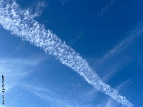 Fototapeta blue sky background