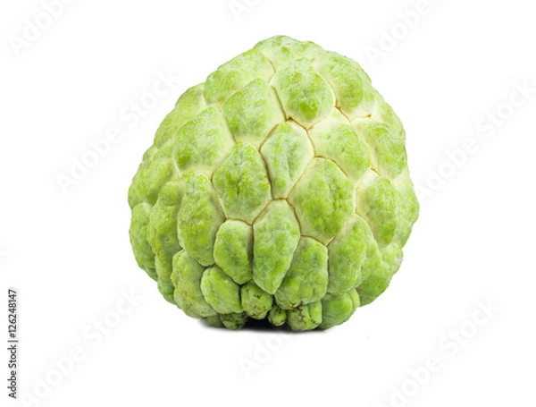 Obraz Sugar apple on white background