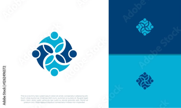 Obraz Human Resources Consulting Company, Global Community Logo