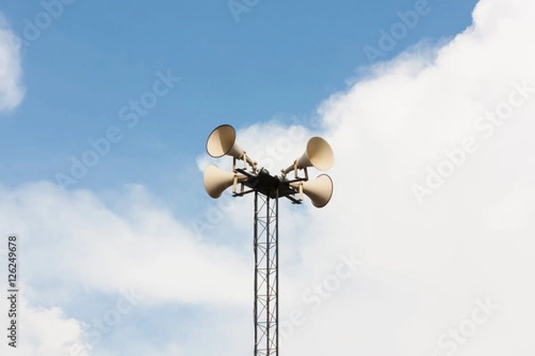 Obraz Speaker broadcasting