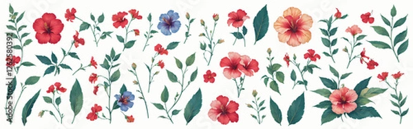 Fototapeta "Enhance your designs with this elegant watercolor texture, perfect for backgrounds, invitations, or artistic projects."