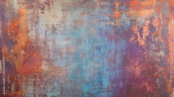 Fototapeta Vibrant Abstract Grunge Texture Background