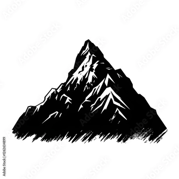 Obraz mountain silhouette