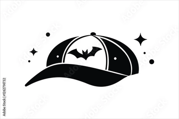 Obraz Halloween cap vector illustration 3