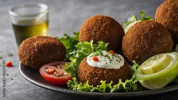 Obraz cutlet meatball 