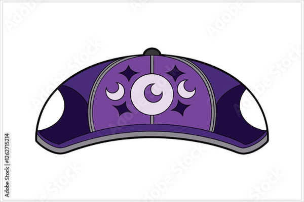 Obraz Halloween cap vector illustration
