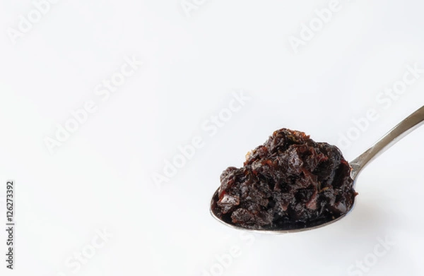 Obraz Onions, caramelised on a spoon