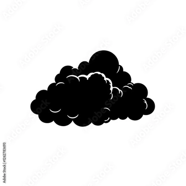 Obraz cloud silhouette
