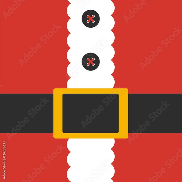 Fototapeta Santa Claus costume