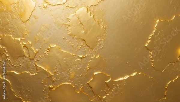 Obraz Luxurious golden texture radiating elegance and sophistication.