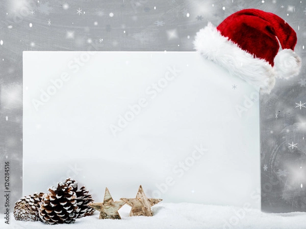 Fototapeta Voucher for christmas