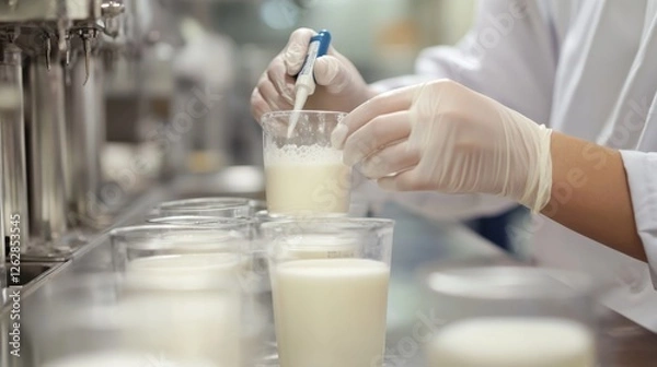 Obraz Dairy Product Research and Development Process