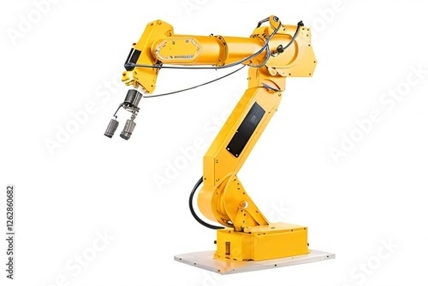 Fototapeta Industrial Robot Arm for Automation in Modern Manufacturing Settings