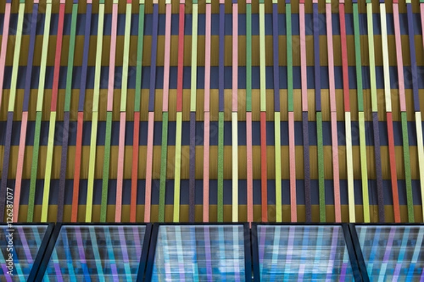 Fototapeta Colors and textures with windows