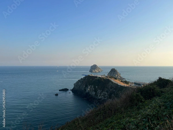 Fototapeta Oryukdo Skywalk in Busan