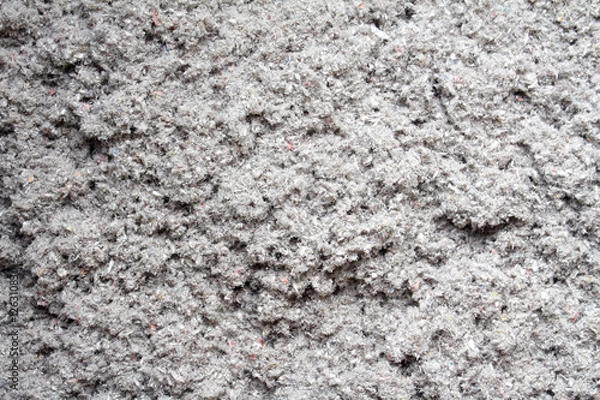 Obraz eco-friendly cellulose insulation made from recycled paper