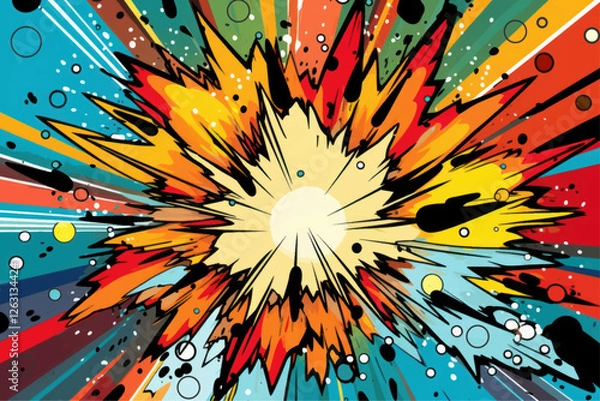 Obraz colorful-explosive-comic-artwork9