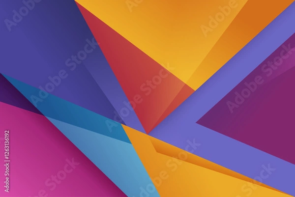 Obraz colorful-modern-abstract-background-with-shapes