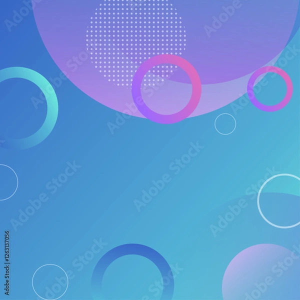 Obraz colorful-round-modern-background-vector9