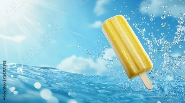 Fototapeta A colorful array of pops in visually appealing arrangement vibrant