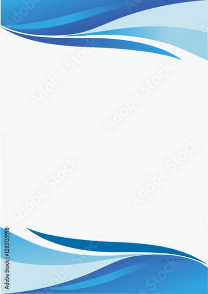 Obraz colourful-abstract-business-flyer-template