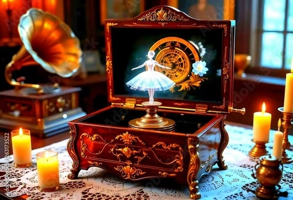 Obraz candles in church