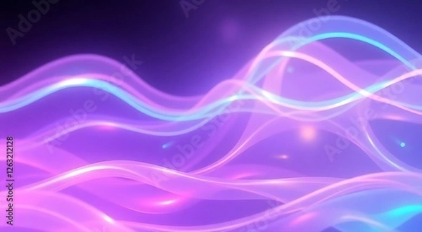 Fototapeta Abstract background with waves.