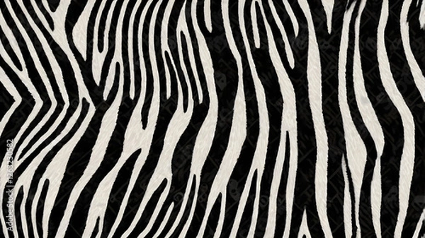 Fototapeta trendy zebra skin pattern background