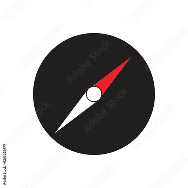 Obraz compass editable icon