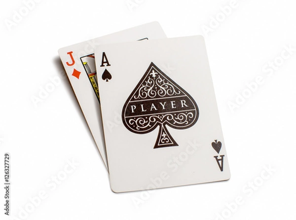 Obraz Karty do gry Blackjack