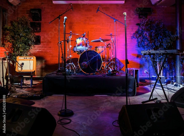 Obraz Rock concert stage