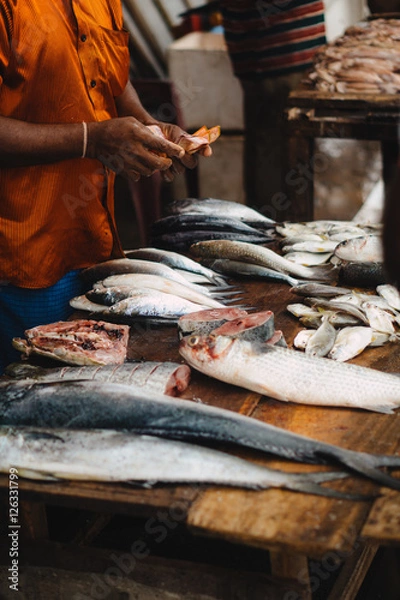 Obraz Fresh Fish Market