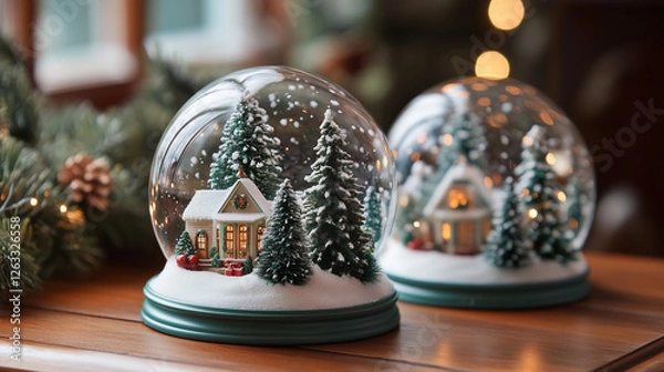 Obraz snow globe Christmas
