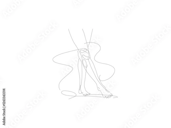 Fototapeta Dog wearing headphones, ready for support vector design, logo type dog, dog logo for company, white background, black vector design illustration.