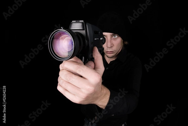 Obraz i turn my camera on