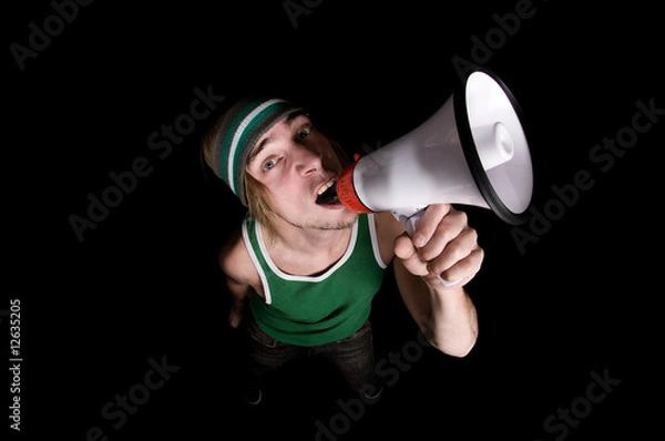 Fototapeta sprachrohr