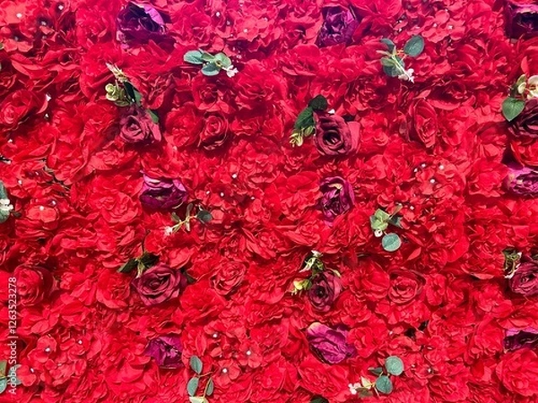 Fototapeta red roses 