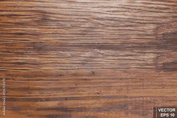 Obraz Wood texture. Realistic. Background. For your design