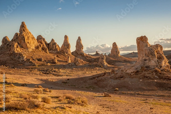 Obraz Last Light at Trona Pinnacles