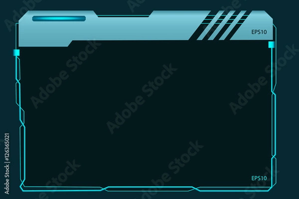 Obraz technology frame